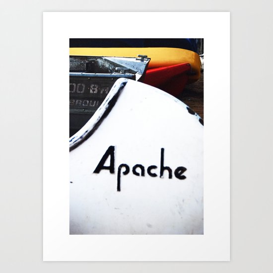 Apache Art Print