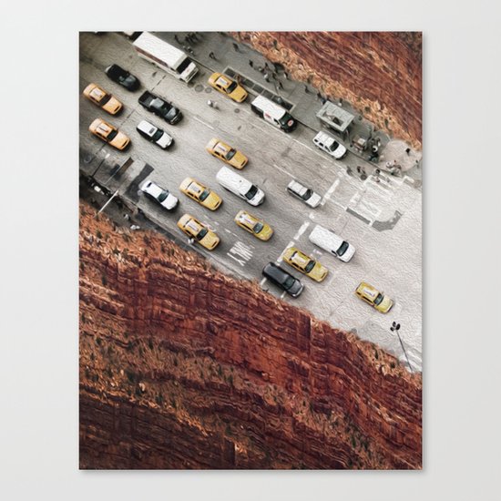 overpass Canvas Print