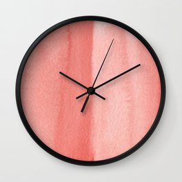  Watercolor Painting Abstract Art Valourine 151208 1.Alizarin Crmson Wall Clock | Block, Red, Palette, Swatch, Colourchart, Patterns, Watercolour, Illustration, Minimalistic, Abstract 
