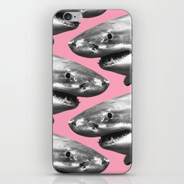 Shark pattern iPhone Skin