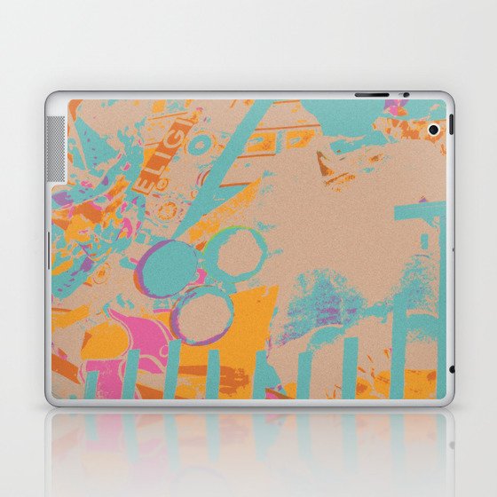 Railings Collage Laptop & iPad Skin