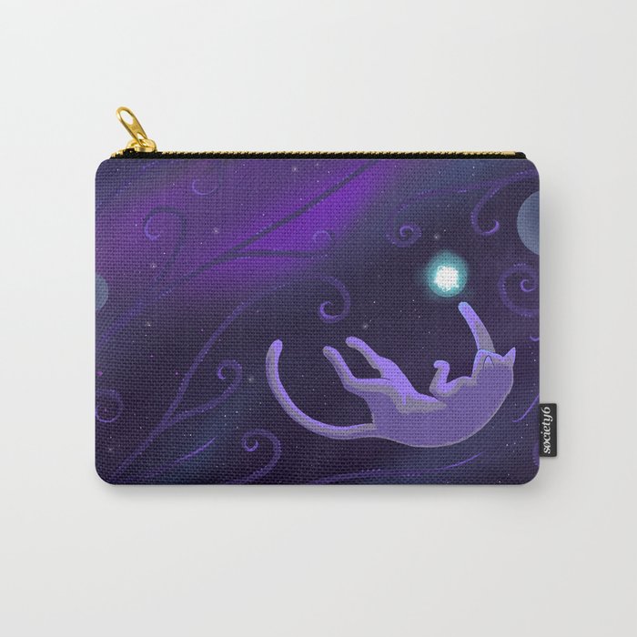 Galaxy Cat Carry-All Pouch