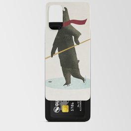 Black Bear Hockey Skate Android Card Case
