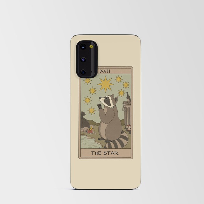 The Star - Raccoons Tarot Android Card Case