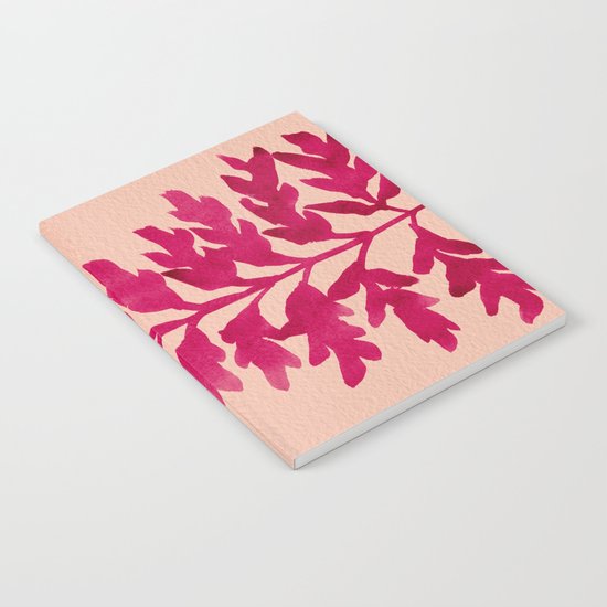 Pink Fern Notebook