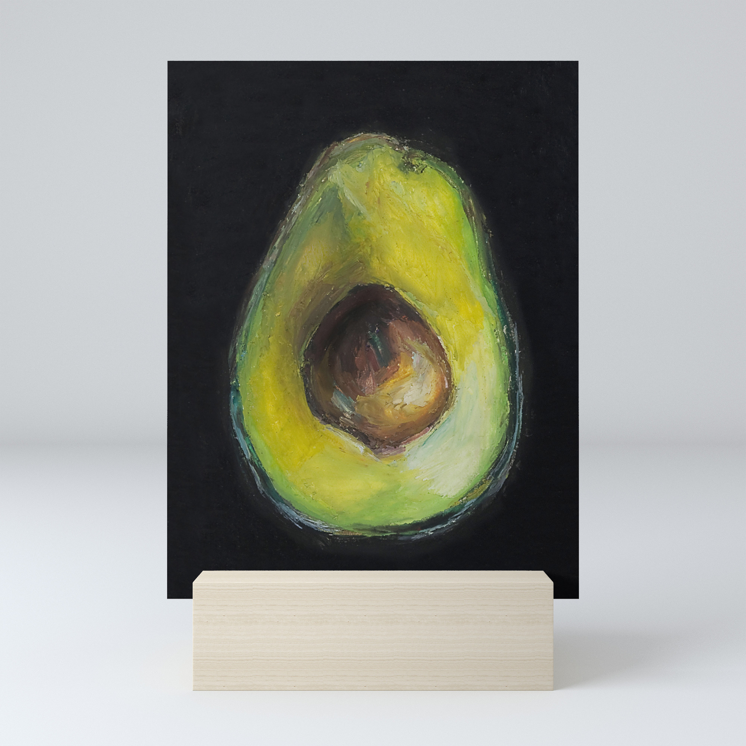 Avocado Painting By Brooke Figer Mini Art Print By Brookefiger Society6