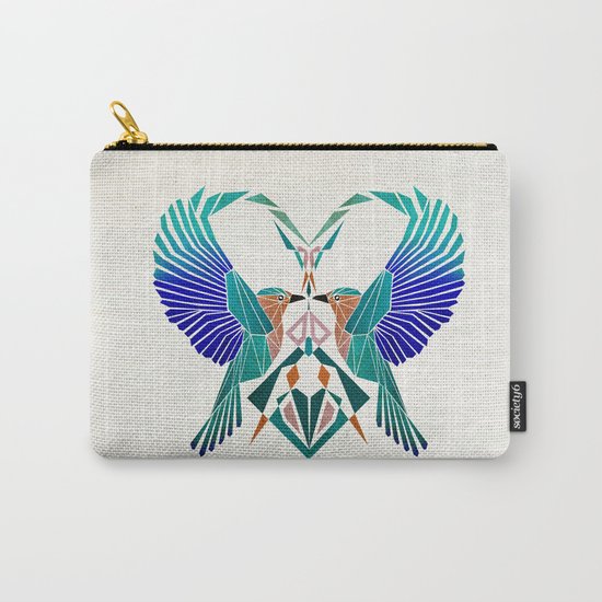couple of blue birds Carry-All Pouch