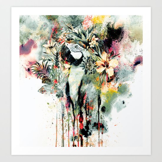 Interpretation of a dream - Parrot Art Print