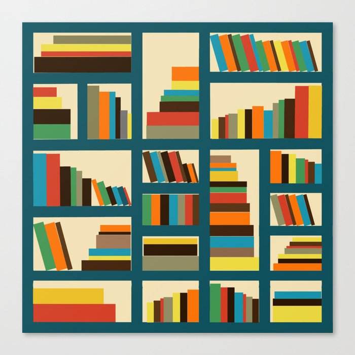 library Canvas Print