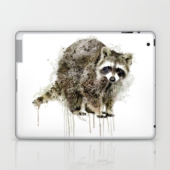 Raccoon Laptop & iPad Skin