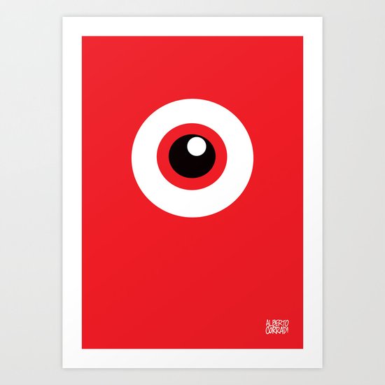 EYE SEE Art Print