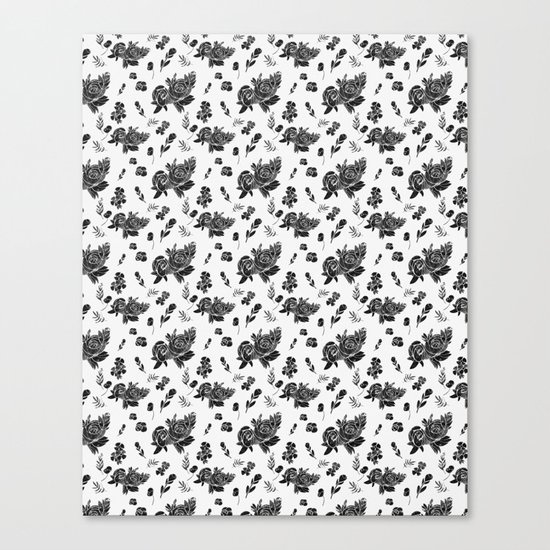 VINTAGE FLORAL Canvas Print