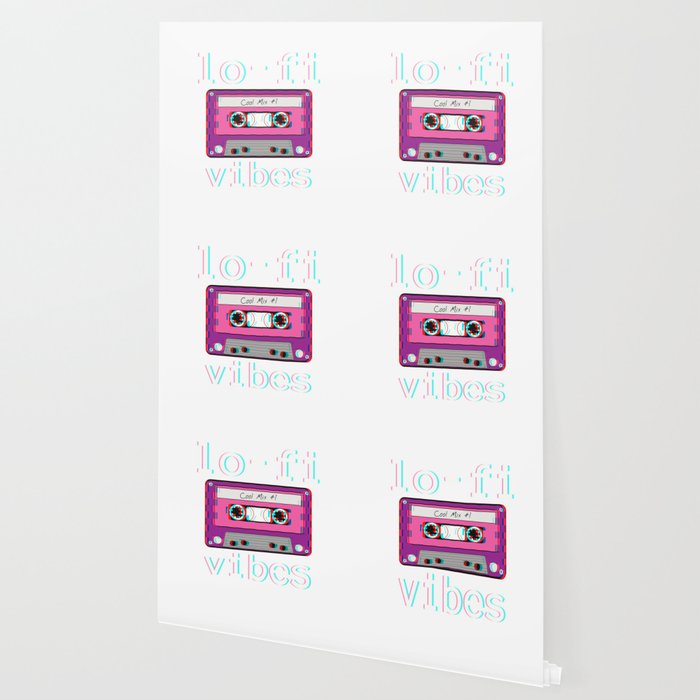 Low Fidelity Music Product Aesthetic Tape Lo Fi Vibes Design Wallpaper By Dc Designstudio Society6