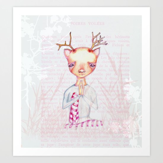 Springtime in antarctica Art Print
