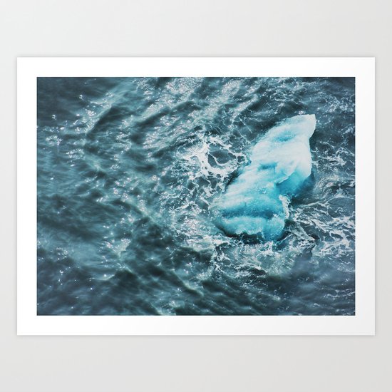Iceburg Art Print