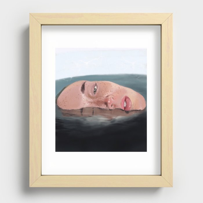 Underwater Recessed Framed Print