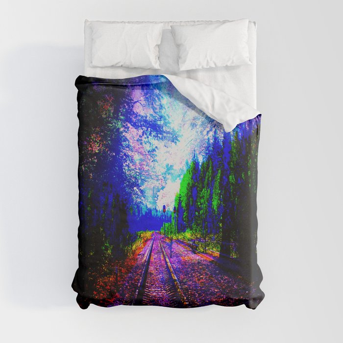 magical forest Duvet Cover