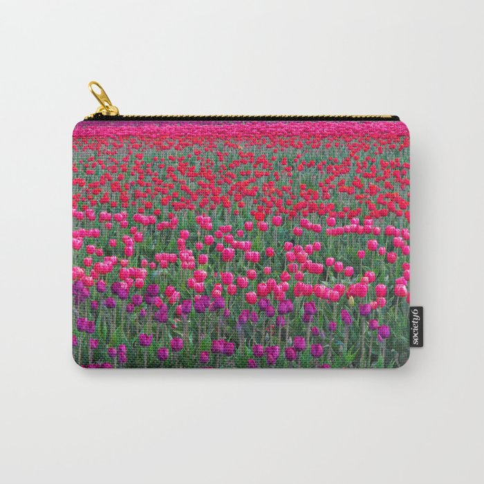 Flower Field Carry-All Pouch