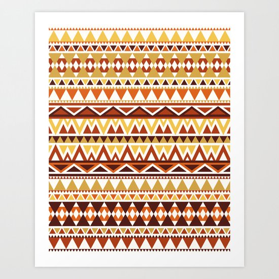 Aztec 1 Art Print