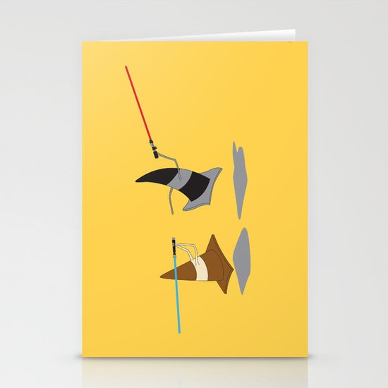 The Cone Wars Stationery Cards