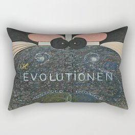 Hilma af Klint , Evolution, No.7, Group VI Rectangular Pillow