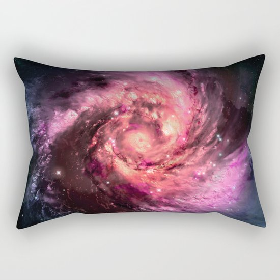 Spiral Galaxy Rectangular Pillow