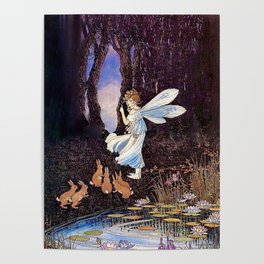 “Bunny Hollow” by Ida Rentoul Outhwaite (1922) Poster