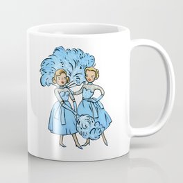 Sisters Coffee Mug | Sisters, Classic, Girly, Illustration, Fancy, Acrylic, Featherfan, Veraellen, Rosemaryclooney, Whitechristmas 