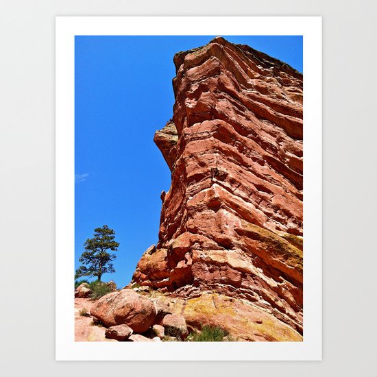 Redrocks Art Print