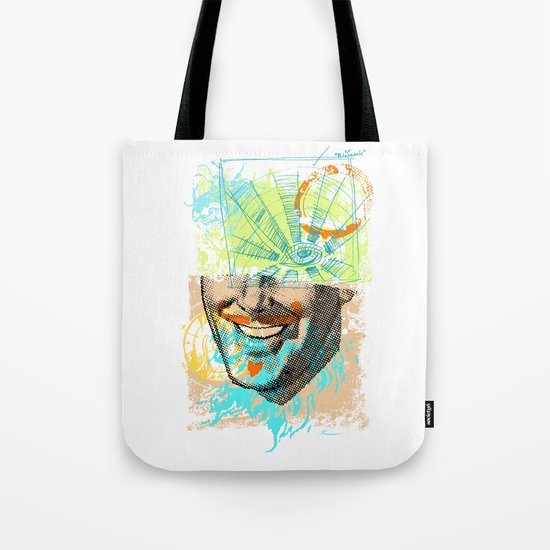 Smiley Eye Tote Bag
