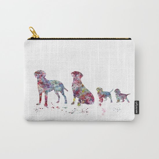 Labrador family Carry-All Pouch
