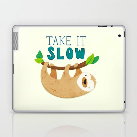 Sloth: Take it Slow Laptop & iPad Skin