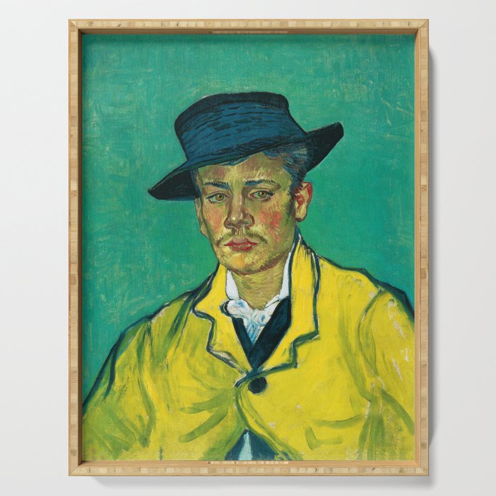 Vincent van Gogh "Portrait of Armand Roulin" (2) Serving Tray