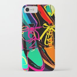 Four Shoes - Pop Art Style iPhone Case