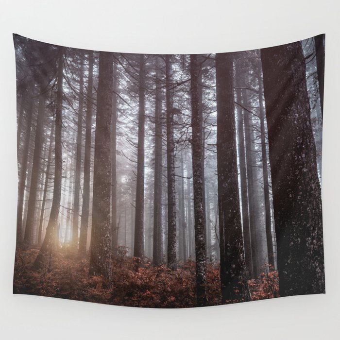 PNW Forest Dreamscape Wall Tapestry
