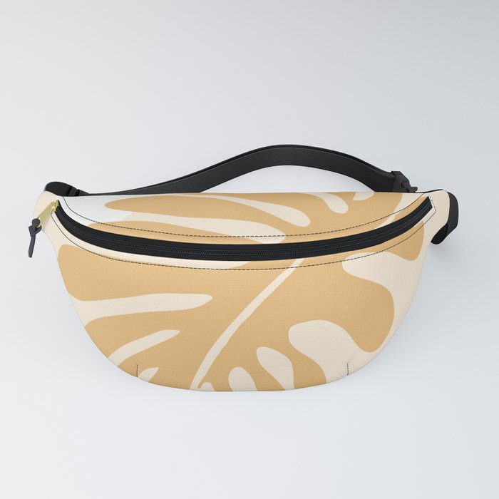 Abstraction_MATISSE_LEAVE_SUN_PLANT_BLOSSOM_POP_ART_0423A Fanny Pack