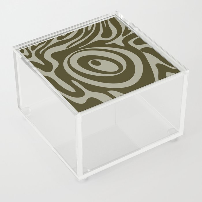 30 Abstract Liquid Swirly Shapes 220725 Valourine Digital Design  Acrylic Box