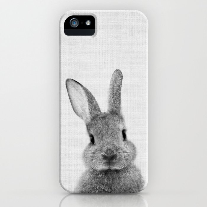print 48 - peekaboo bunny iphone case