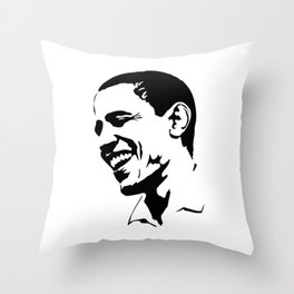 Barack Obama Throw Pillow