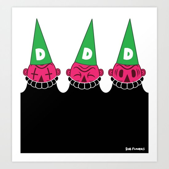 The Infernal Dunciad Art Print