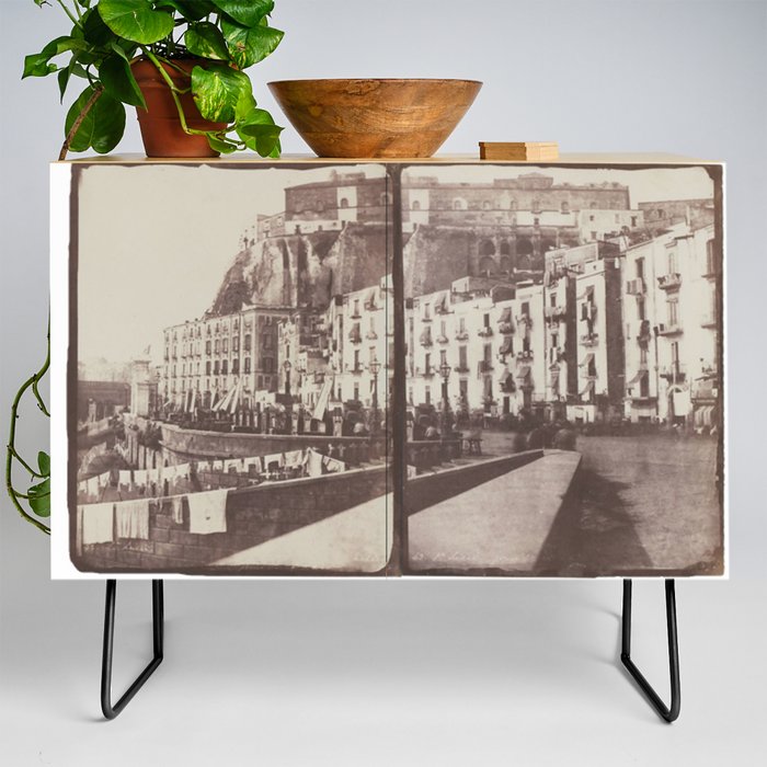 Santa Lucia Naples Waterfront (1845) Credenza