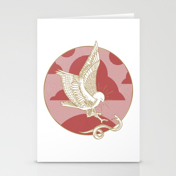 Hawk & Serpent Stationery Cards