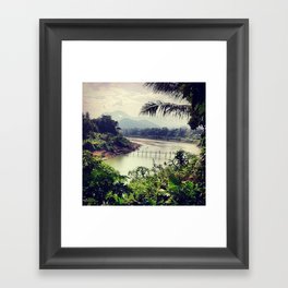 River Bend Framed Art Print