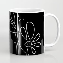 Abstract Flowers  Coffee Mug