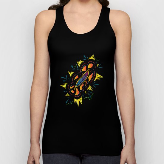 Zentangle #2b Unisex Tank Top