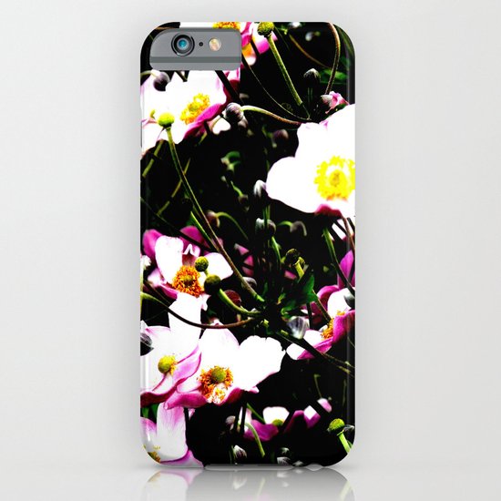 Pink Flowers (Edited) iPhone & iPod Case