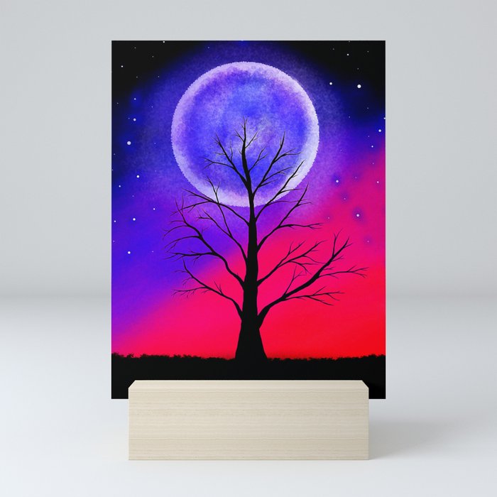 Luar - The Moon Mini Art Print