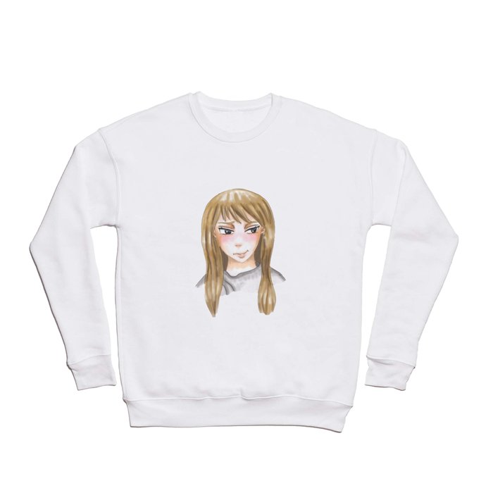 Sarcatic Anime Girl Crewneck Sweatshirt