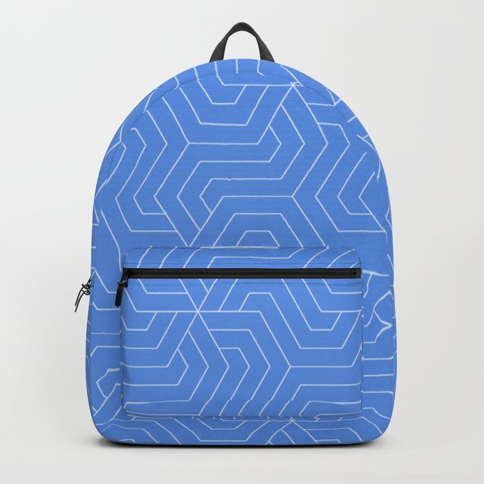 United Nations blue - turquoise - Modern Vector Seamless Pattern Backpack