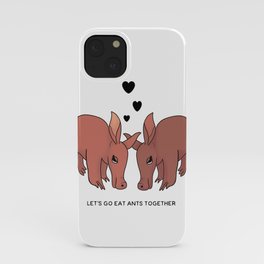 Flirty Aardvarks iPhone Case